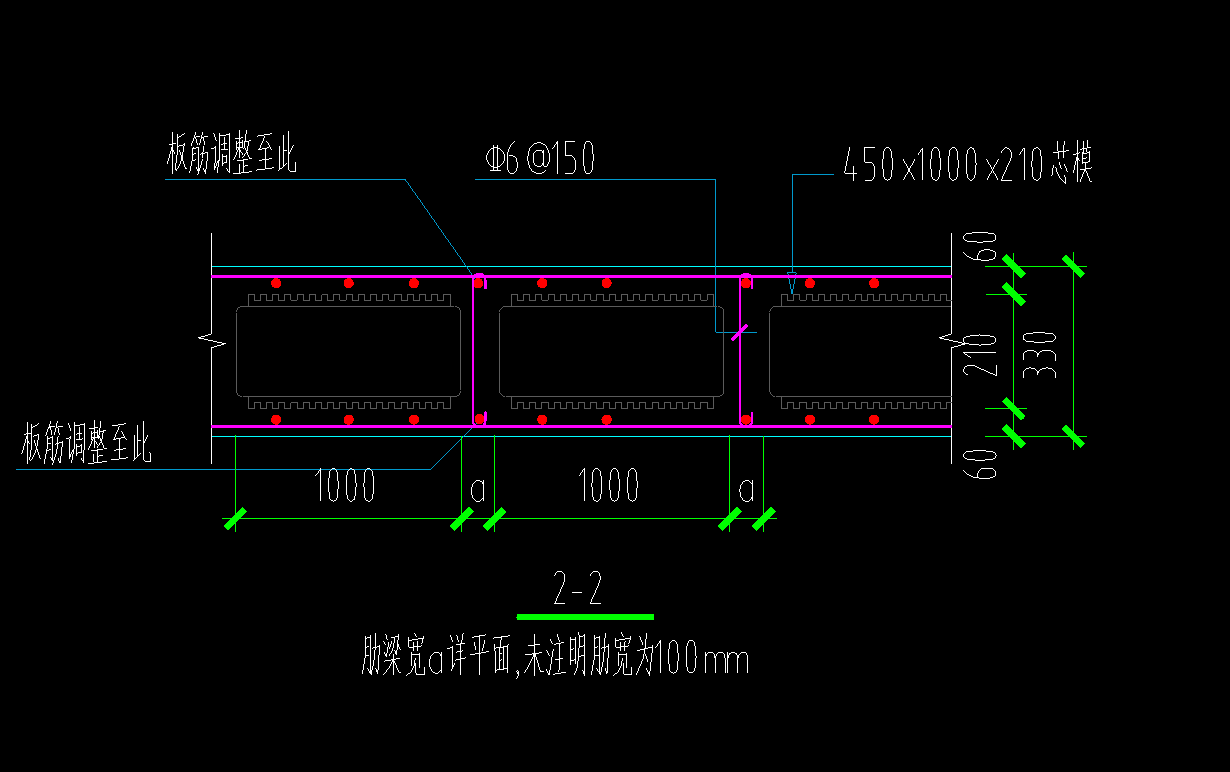 答疑：这种空心楼盖板软件能处理吗？感觉不需要画什么次肋梁了，就是板双向钢筋+拉筋