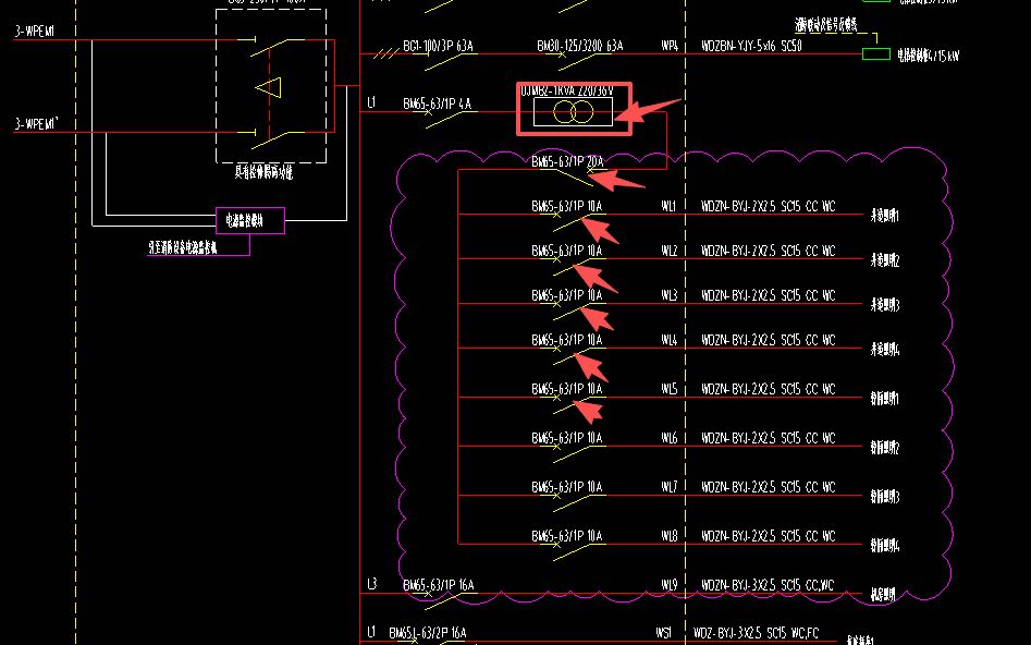 答疑：北京地区，配电箱，照明变压器延伸出来的回路，能算到配电箱回路里嘛？