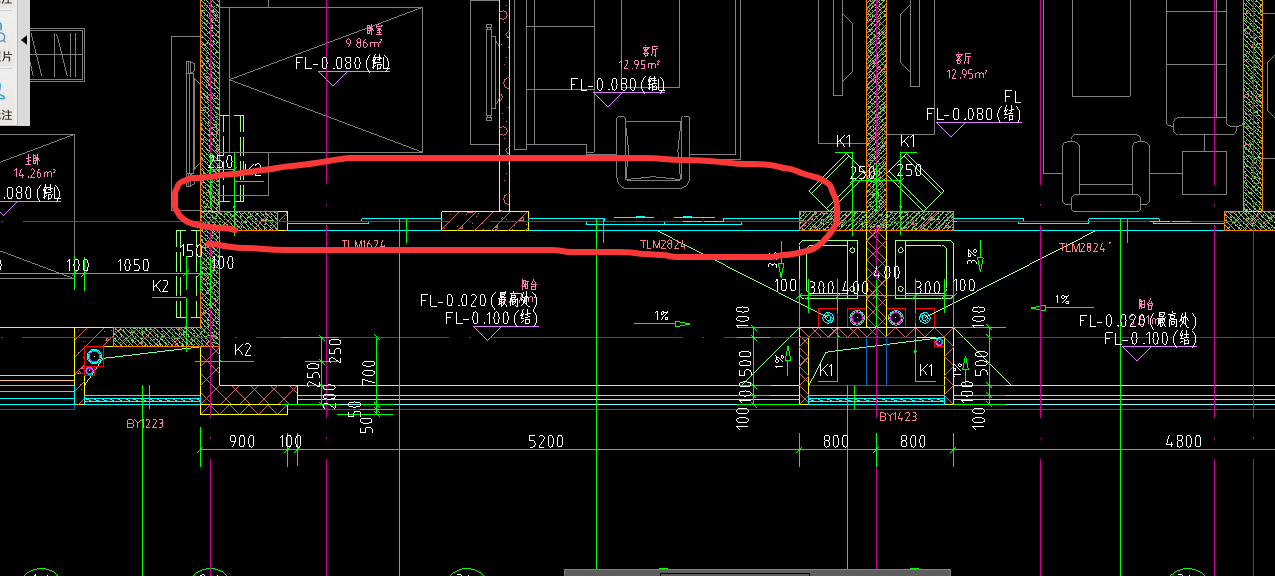 答疑：老师，请问这笔墙按外墙考虑还是按内墙考虑？