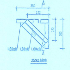 答疑：基坑支护的三角托架是什么型钢，理论重量怎么算