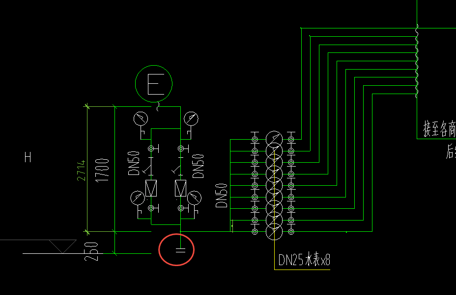 答疑：给水系统算量问题
