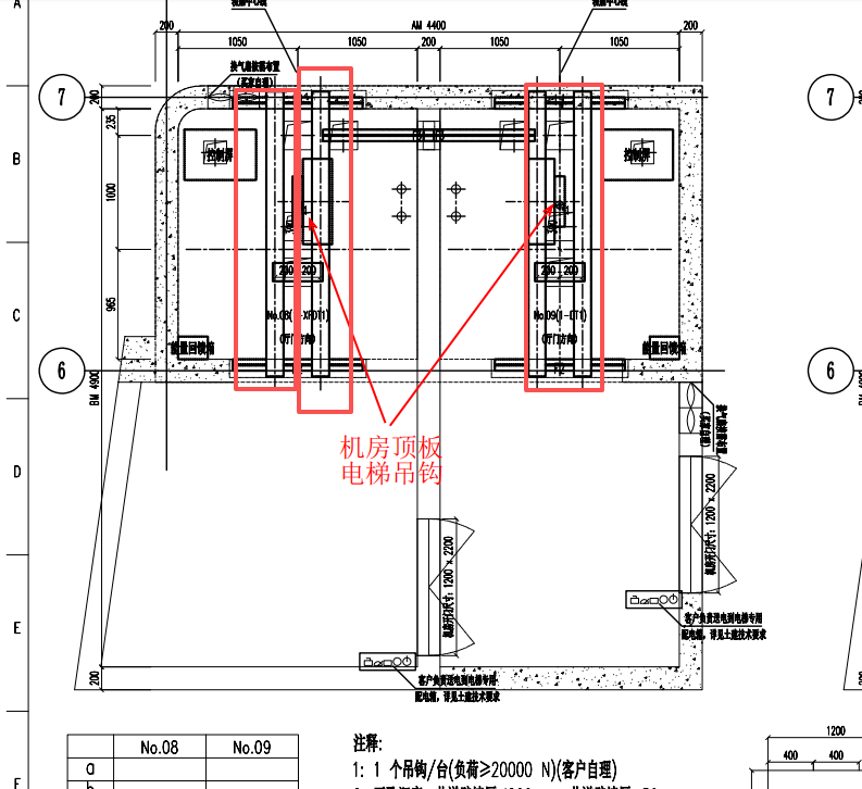 答疑：这2个是不是电梯机房工字钢
