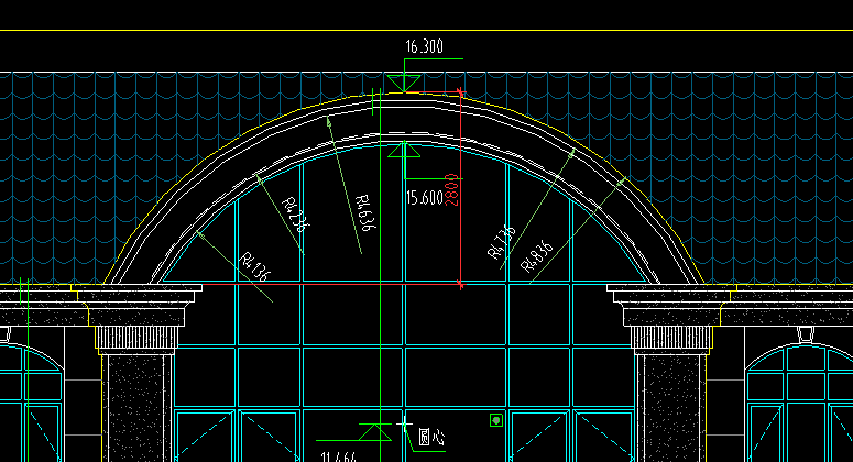 答疑：广联达这种半圆弧形的板怎么画