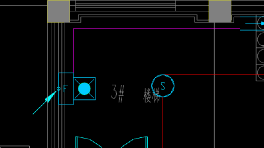答疑：图中是引下线吗，但是根据图中理解应该是从下层引入电线到本次应该是引上线才对啊