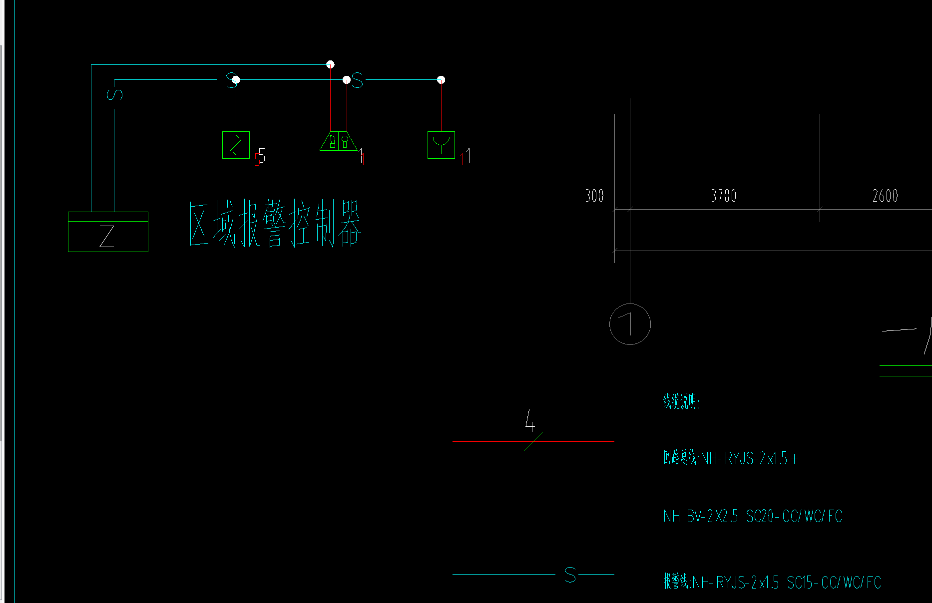 答疑：各位大神请问一下这消防电系统图怎么看有点没看懂