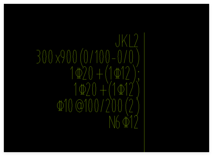 答疑：结构梁增大截面施工，请问下图中的配筋信息分别代表什么？谢谢！