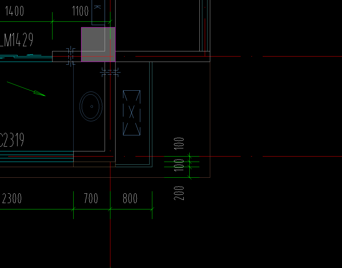 答疑：外室空调外机那道蓝色的线是什么还是百叶窗吗？
