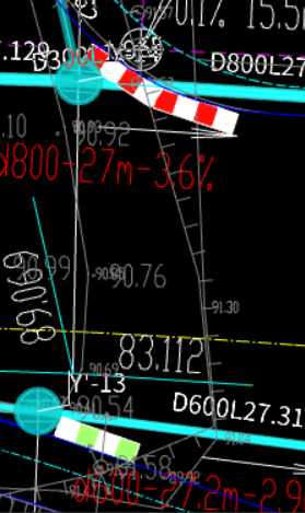 答疑：为什么这个雨水口显示红色