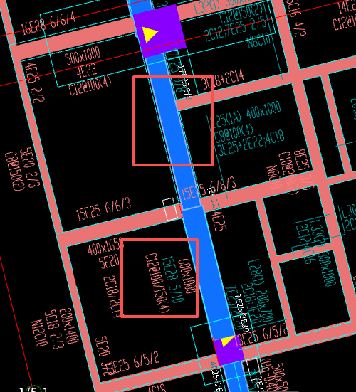答疑：同一跨梁有两段下部钢筋是不一样的，请问要怎么布置？