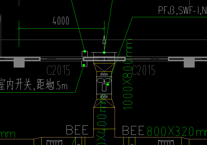 答疑：风机旁的软连接的  规格怎么看 是图纸没设计吗
