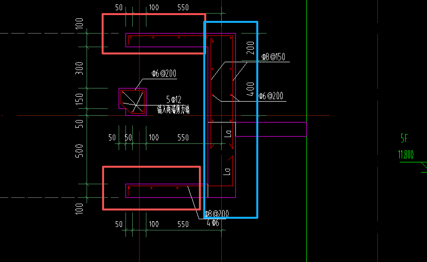 答疑：红色的用板布置的蓝色的那个节点范围是框住的范围吗