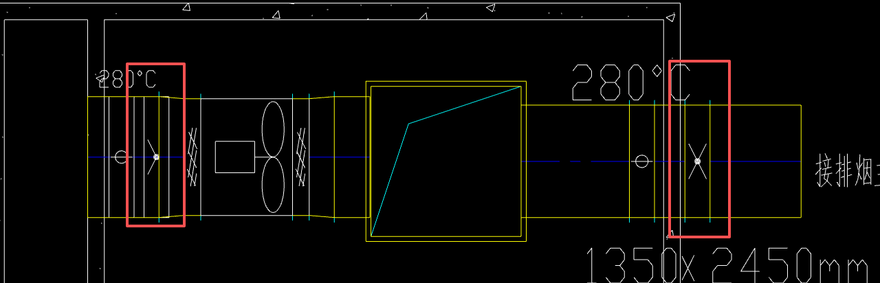 答疑：下面通风图纸中 这两个是什么阀门