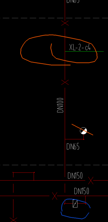 答疑：像这种算是DN100还是DN150的蝶阀，DN100管是从蝶阀开始算，还是下翻开