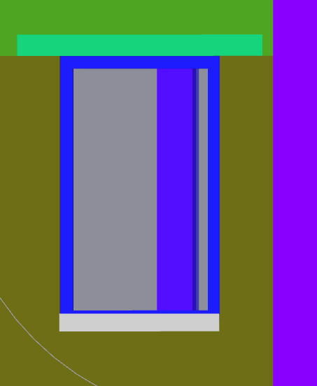 答疑：这种过梁与结构梁重叠需要画挂板吗