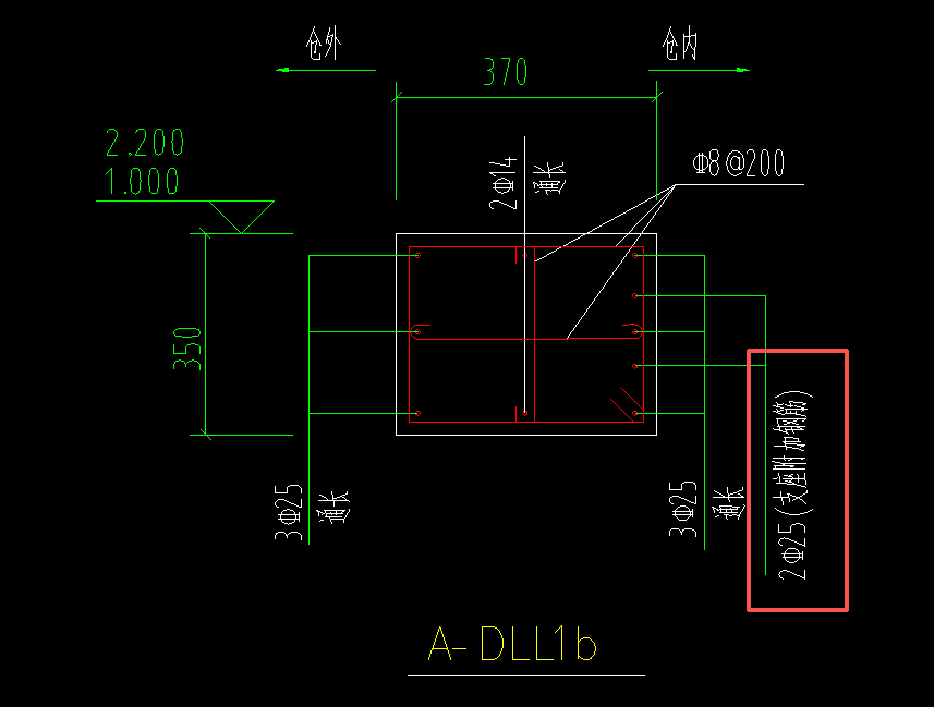 答疑：请问这个梁的侧面支座附加钢筋怎么设置，我在侧面原位标注筋里设置了，但是没有钢筋。