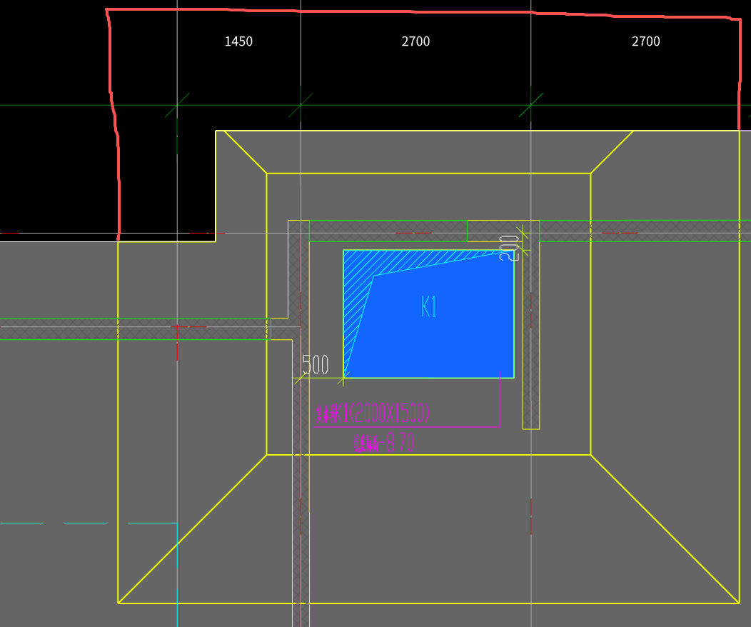 答疑：集水坑能出筏板边吗
