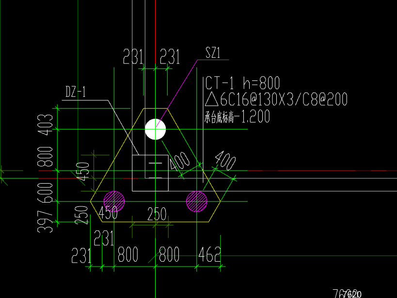 答疑：桩承台配筋。用哪个参数化图形？各个位置如何输入？