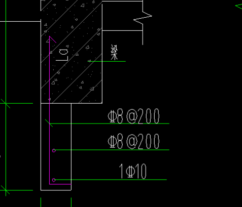 答疑：图中La是多长