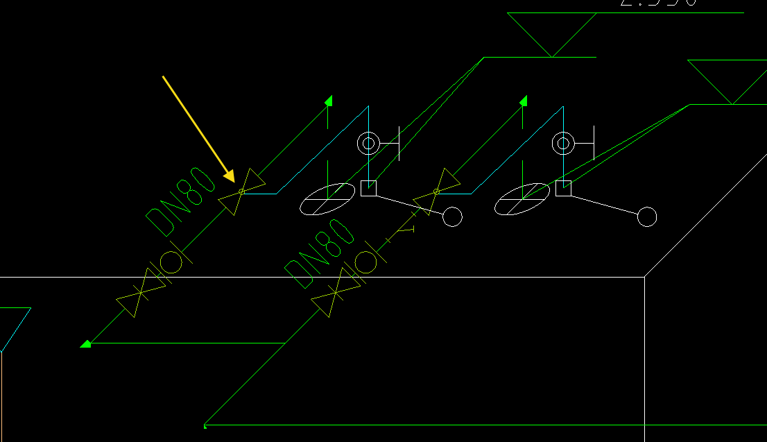 答疑：箭头所指阀门是那种阀门？（中间一个小圆圈）