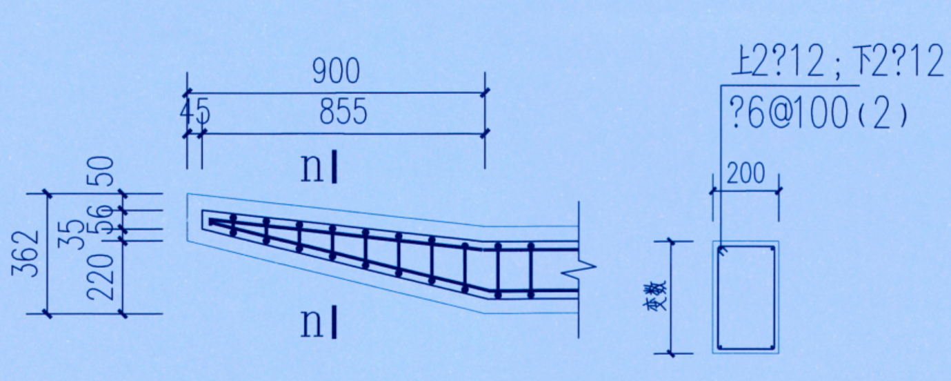 答疑：老师们，这个钢筋信息和尺寸是对的吗，如果不对那应该是多少