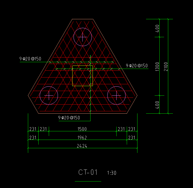 答疑：为什么桩承台的钢筋数对不上？