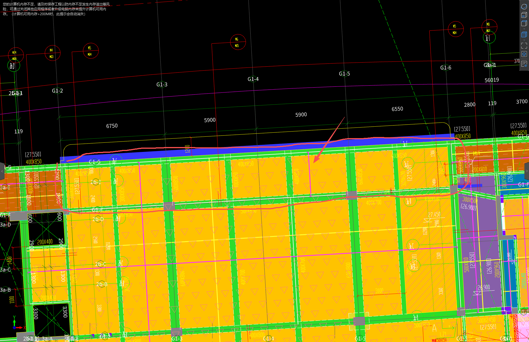 答疑：这个附加钢筋是这个范围吗