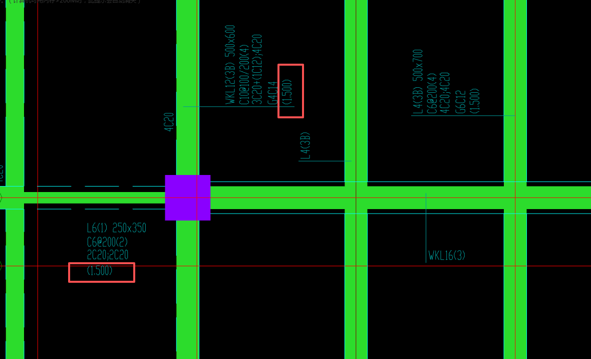 答疑：请问这个1.5的意思是在层顶标高的基础上+1.5高吗