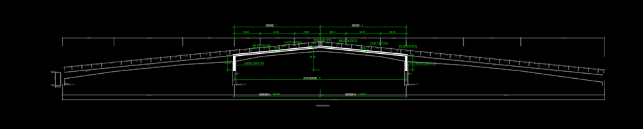 答疑：请问为什么我识别钢架立面详图只有中间三跨