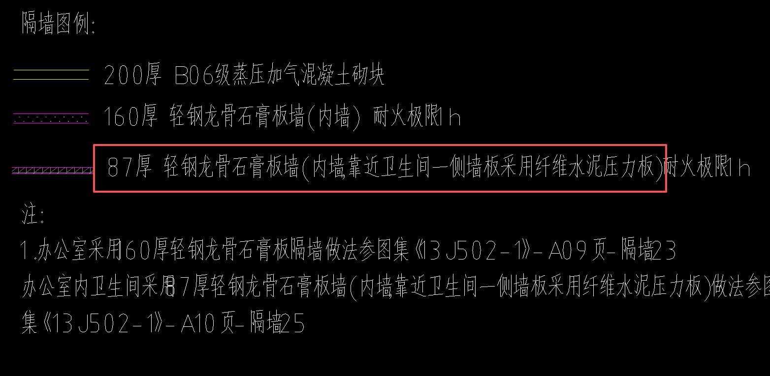答疑：请问这个卫生间一侧是否为纤维水泥压力板代规石膏板墙，还是两个都要提量，谢谢