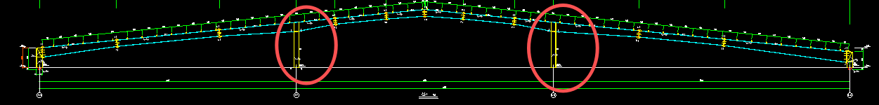 答疑：请问新建门式钢架抗风柱位置怎么布置