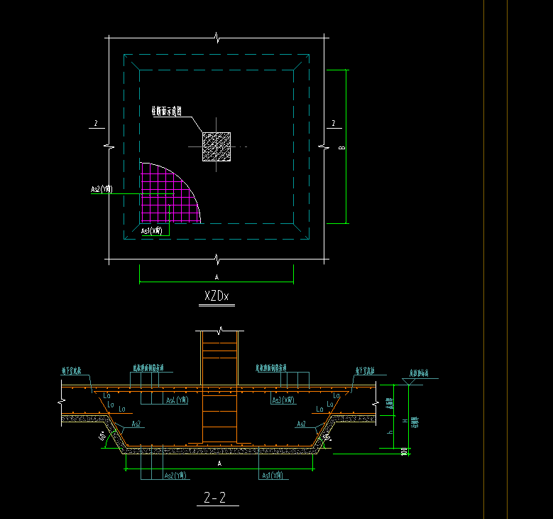 答疑：这种柱墩怎么布置 还有钢筋