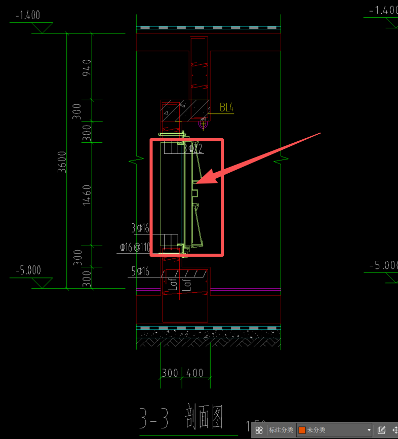 答疑：人防门洞口处要把上面的墙通高画下来吗，还是说门洞这块断开不画，只画洞口上下方的墙