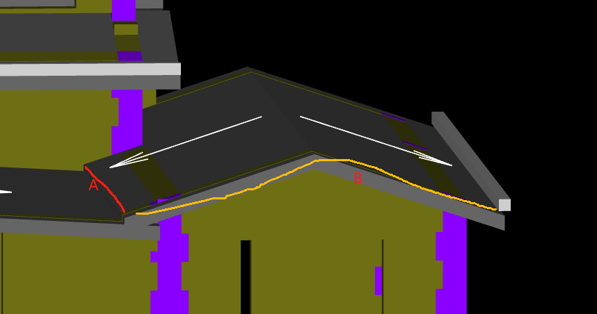 答疑：斜板节点，A边和B边需要100*100的节点？