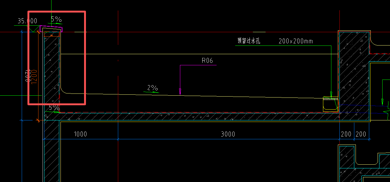 答疑：屋面机房层往上做的这个节点是反坎还是用栏板？