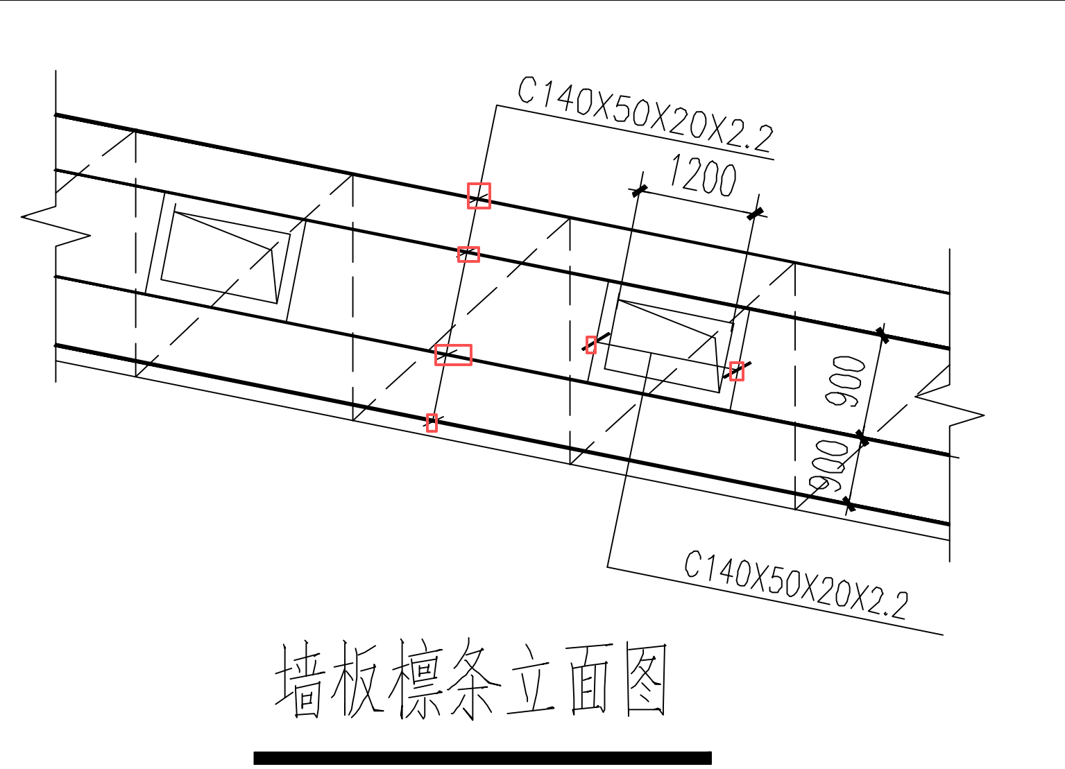答疑：请问这6个檩条需要檩托吗？