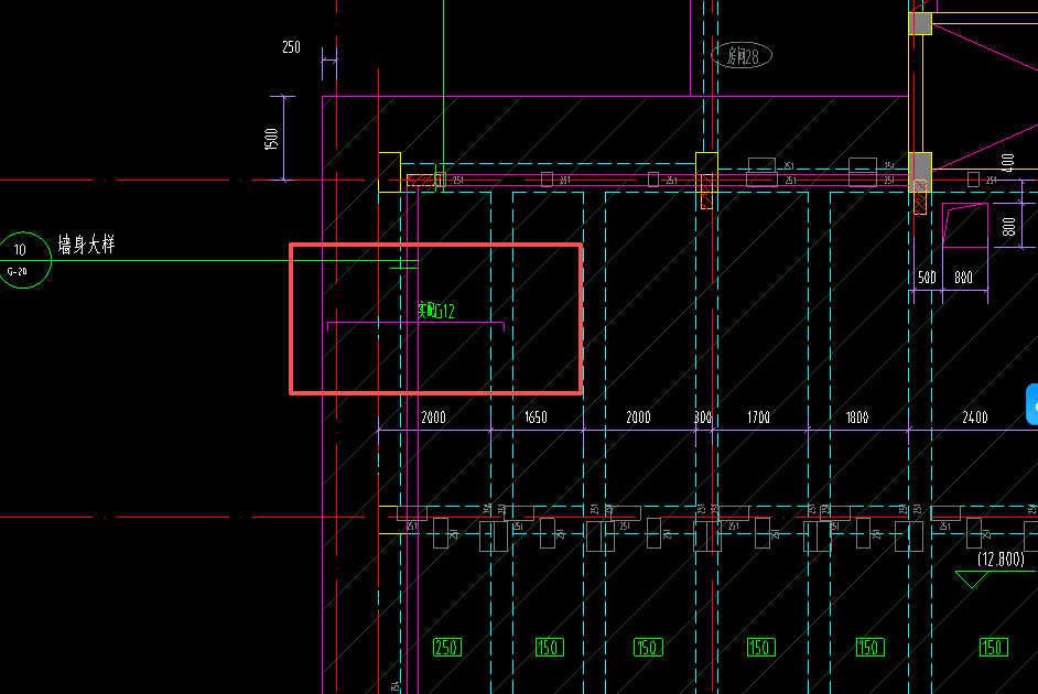 答疑：问题：跨板受力筋无长度。设计回：属于附加筋，按图所示，伸到邻跨梁中。那该如何设置