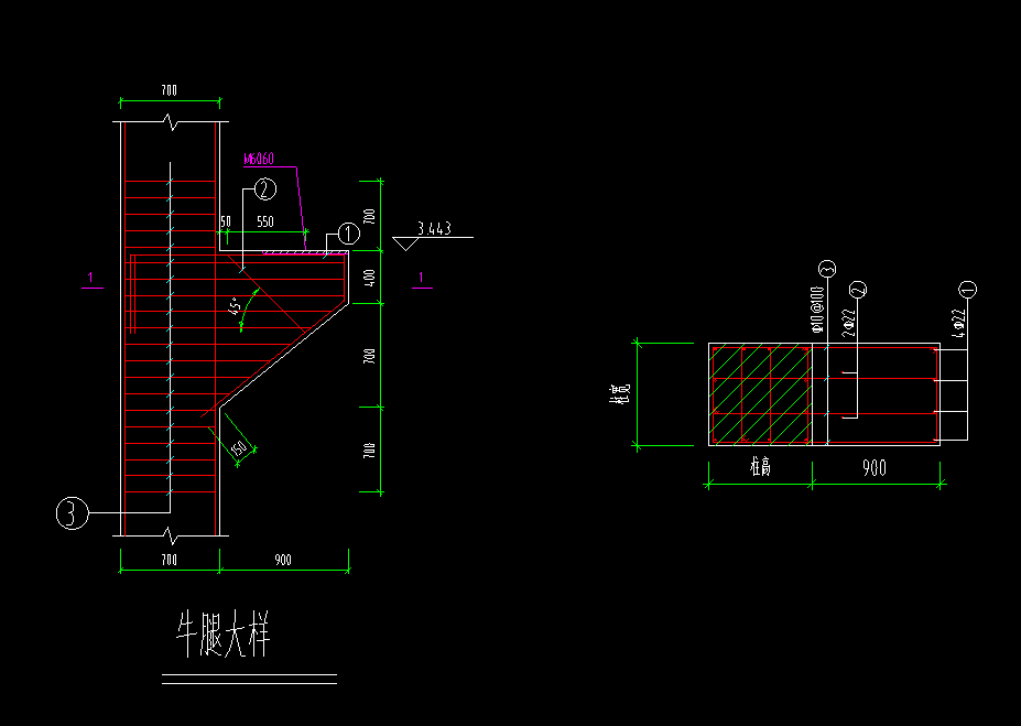 答疑：下面这种牛腿柱怎么建模比较好呢