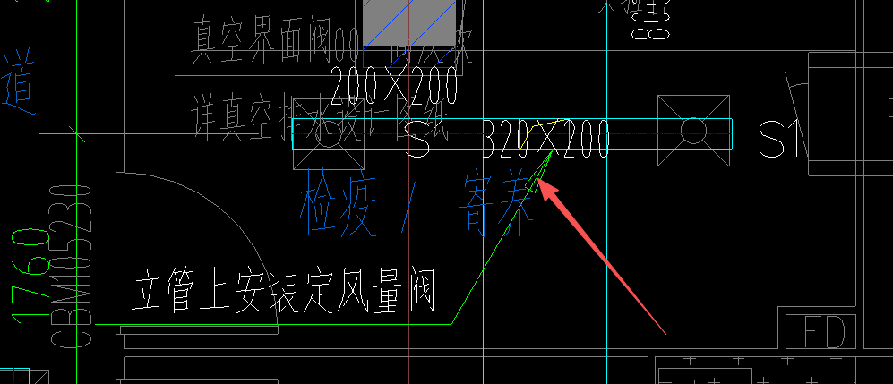 答疑：请问像这种空调风管立管上安装阀门高度和数量如何确定？
