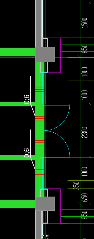 答疑：这种框架梁的纵筋是应该锚固在框架柱还是直锚进剪力墙