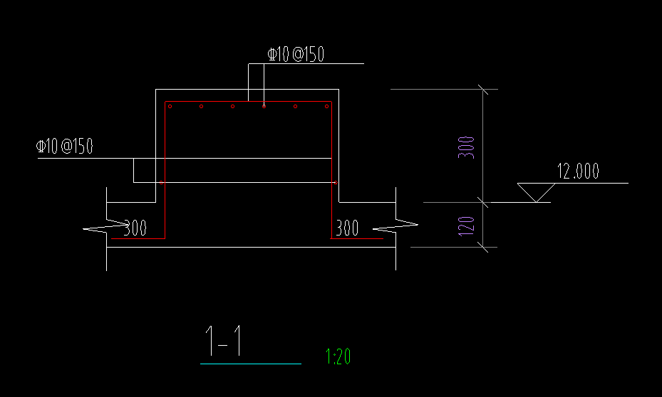 答疑：此大样配筋信息是否为双层双向布置