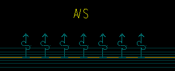 答疑：请问图中排风口规格尺寸不一样，但图例中名称代号相同，特征描述中应怎样描述区分规格