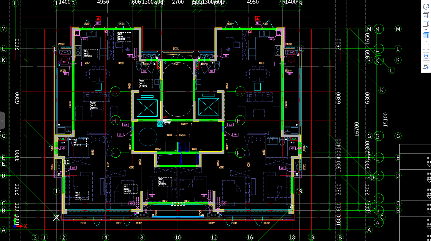 答疑：怎么图纸导进软件里，墙边线没了