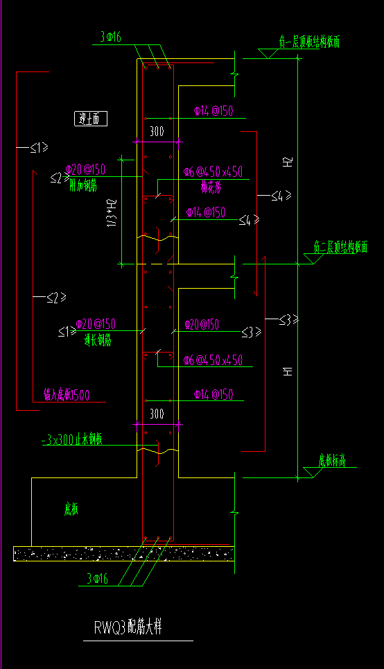 答疑：请问3和4号垂直分布筋怎么输入呢