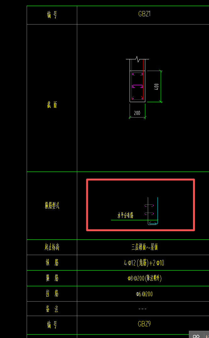 答疑：图纸上柱子箍筋同墙水平钢筋，看咨询画的模型是没有画箍筋的，这样有问题？看连续通过