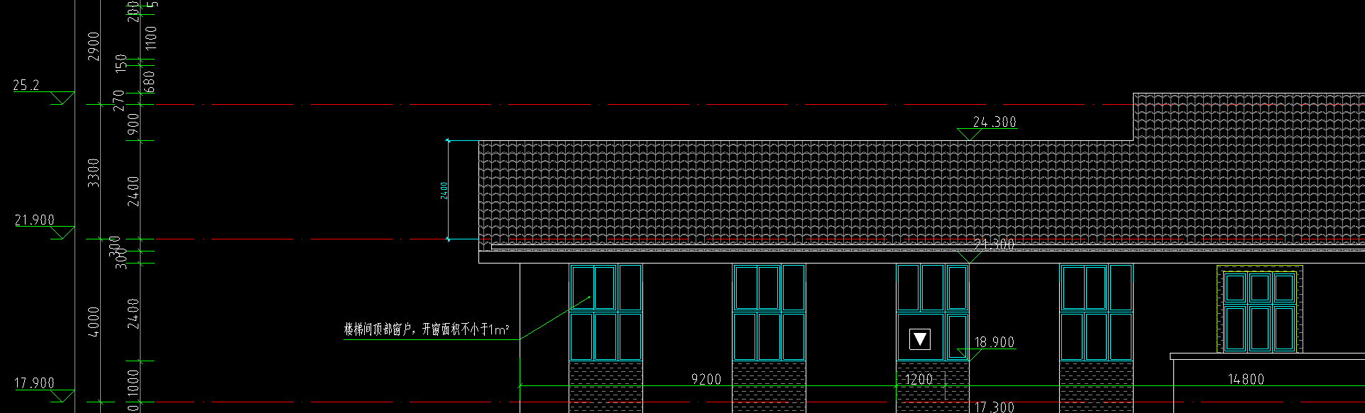答疑：坡屋面部分外墙脚手架是否计算