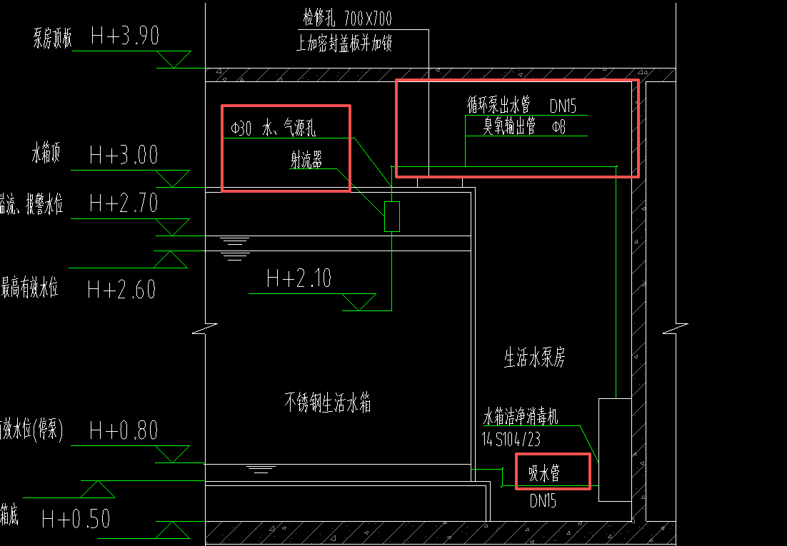 答疑：水箱洁净消毒器是自带管道吗？