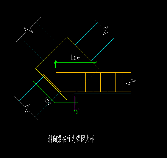 答疑：请问各位大神，这两个梁锚入方式如何设置
