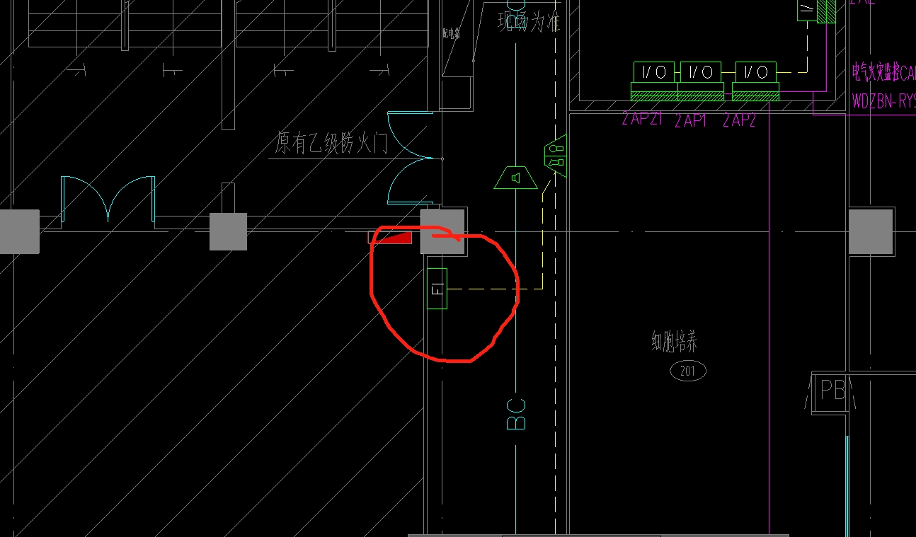 答疑：消防图纸上这个F1是什么东西