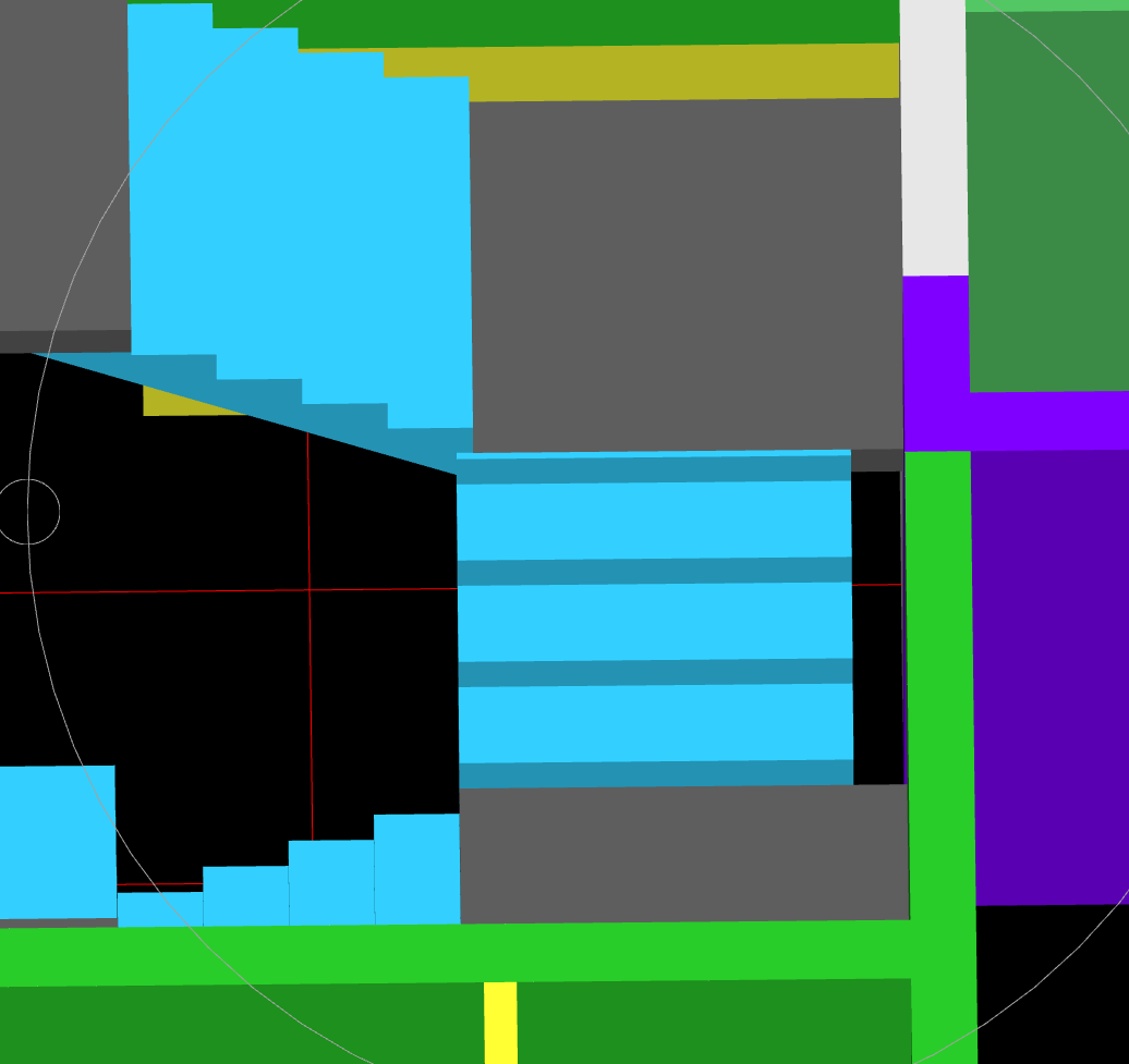 答疑：转角三跑怎么能让中间的梯段靠墙呢