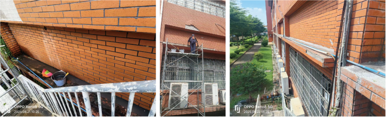 答疑：外墙装饰，这种脚手架套什么脚手架合适呢？